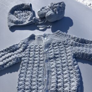 Baby Sweater Set Light Blue
